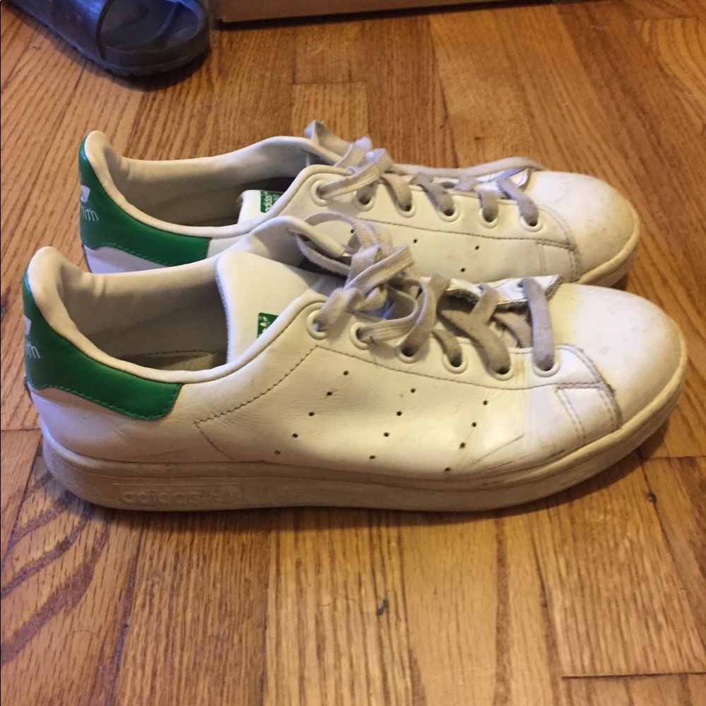Green Stan smith adidas size 6.5 youth women’s 8.5